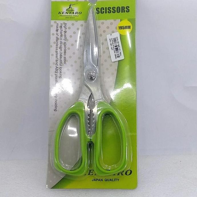 

\\\\\] Gunting Scissor 195 mm Stainless Steel Tajam Kentaro