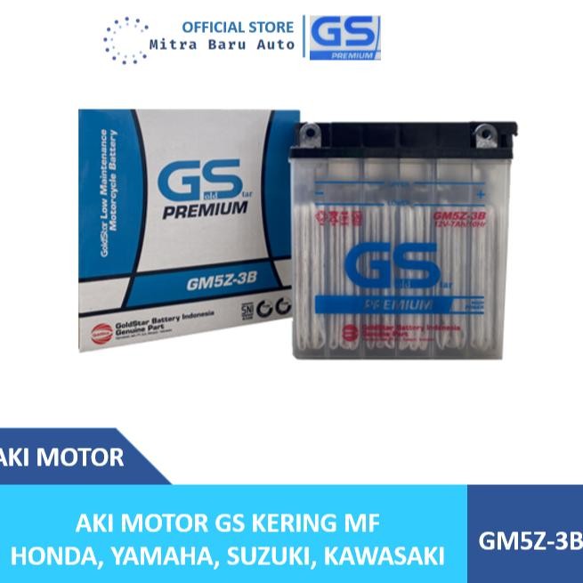 ''Terlaris" Aki Motor Honda Supra Lama Dan Supra X Lama Sni Gmz-3B Basah Murah