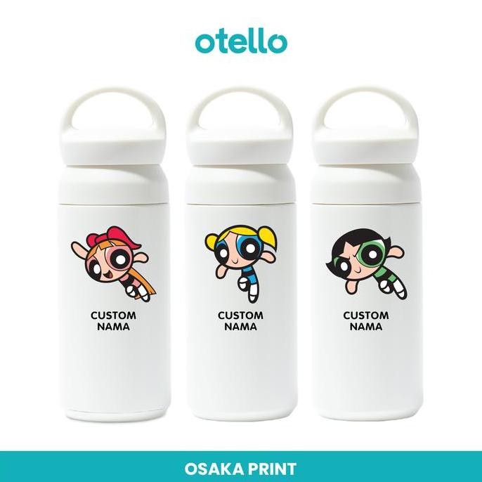 

Powerpuff Girls Custom Tumbler Tokyo Cetak Print UV Botol Minum Hadiah