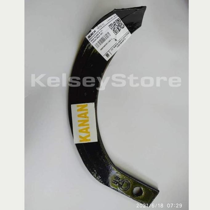 siap kirim] QUICK MAIN BLADE B (R) ROTARY TRAKTOR CAKAR BAJA KANAN Pisau Blade