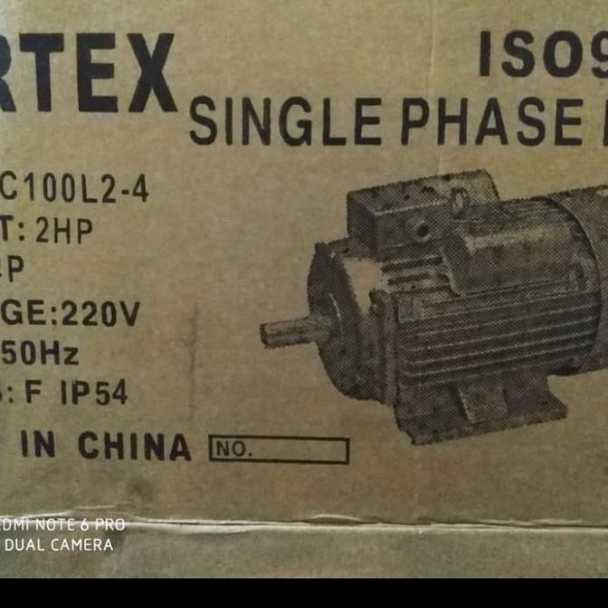 siap kirim] DINAMO BARTEX 2 HP / rpm 1400 1 phase