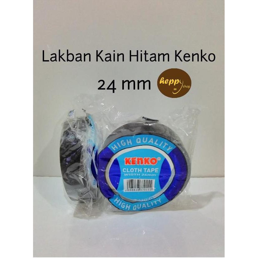 

,,,,,,,] Lakban Kain Hitam Kenko 24 mm