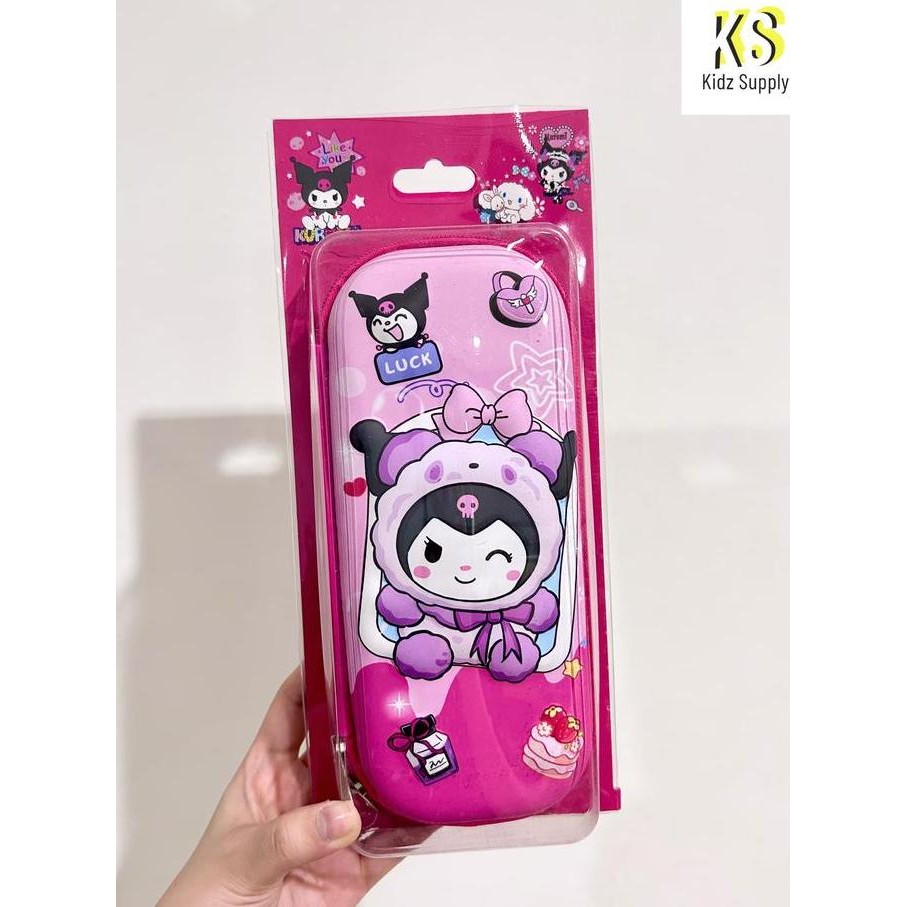 

Baru Tempat Pensil Unicorn 3D Timbul Lucu Anak Perempuan Hardcase Waterproof