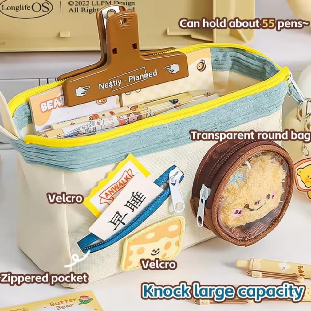 

TEMPAT PENSIL CUTE CMR COLORFUL / PENCIL CASE LUCU CMR