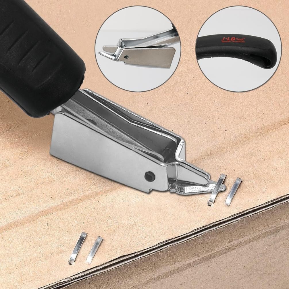 

JLD Steples Tembak 3 in1 Stapler Gun Tacker 4 - 14 mm Stapler Hekter Heavy Duty Alat Perkakas