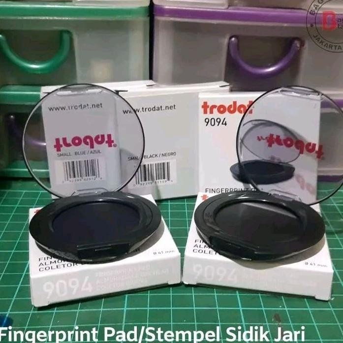 

Thumb Print Pad TRODAT 9094 Cap Jempol k Jari Notaris Fingerprint pad