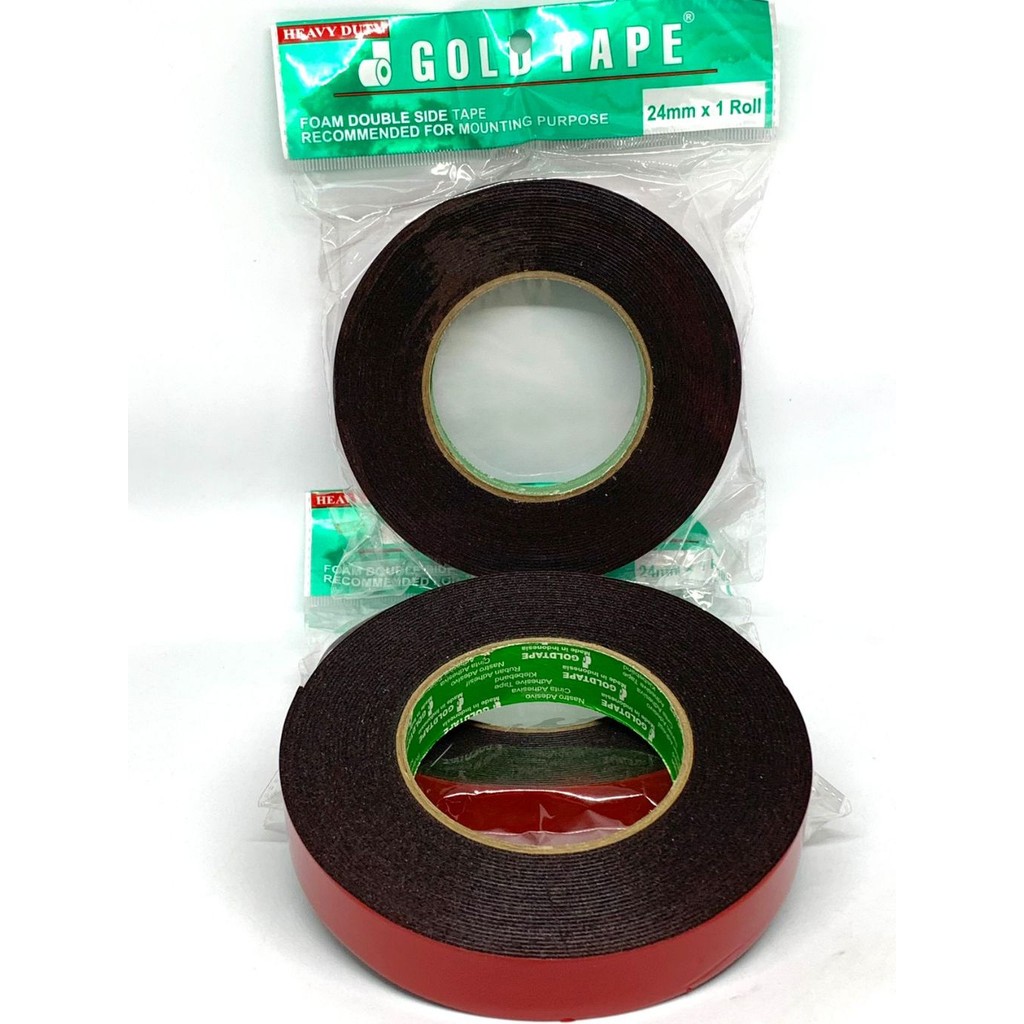 

Isolasi Double Foam Merk Goldtape 24mm