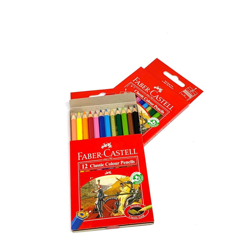 

Pensil Warna Faber Castell 12 Warna Pendek Classic /12 Warna Panjang/ 24 Warna/ 36 Warna