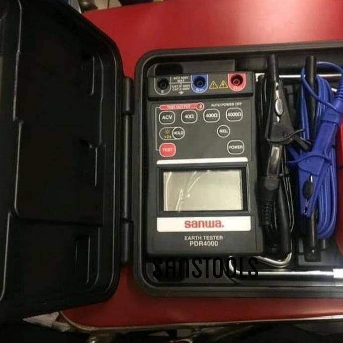 Sanwa PDR4000 digital earth tester ground grounding PDR-4000 Original