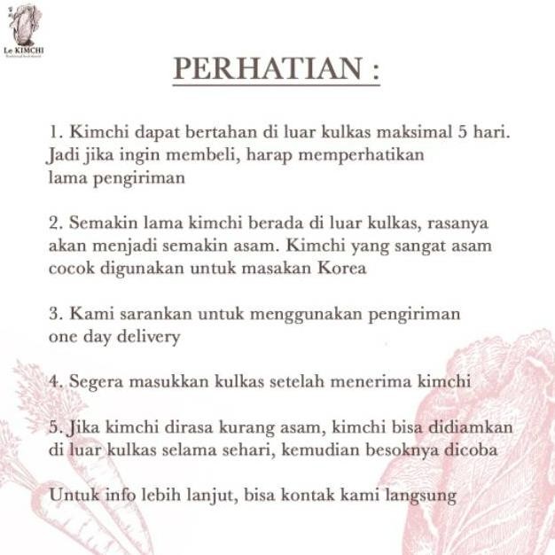 

Kimchi Lobak (Kkakdugi) 500 gr - Le Kimchi Surabaya