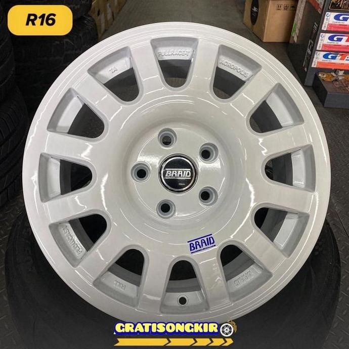 VELG RALLY BRAID R16 VELG MOBIL 16 INNOVA TERIOS RUSH XPANDER HRV CRV