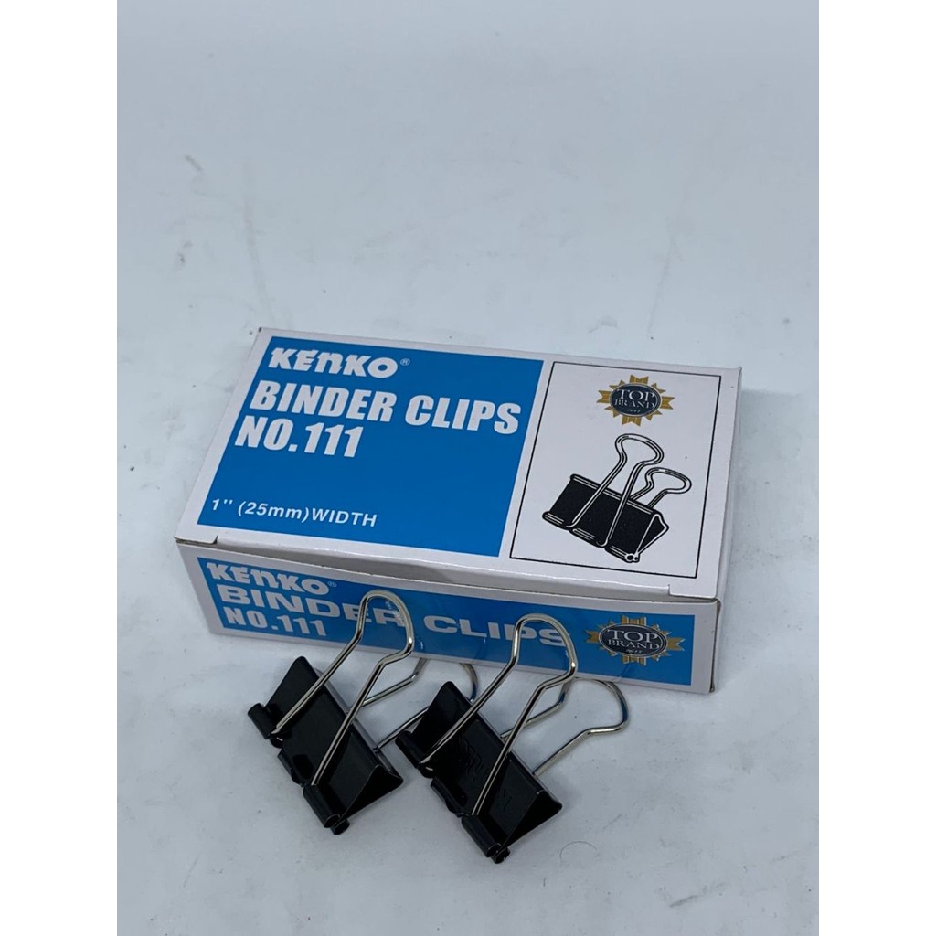 

[ PER BOX ] BINDER CLIP 111