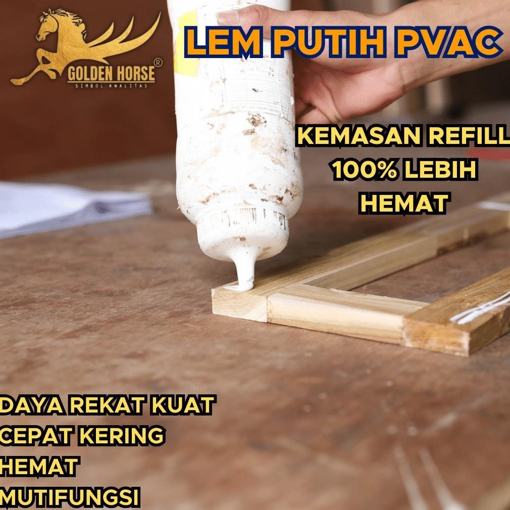 Lem Putih pvac 10 kilo - golden horse