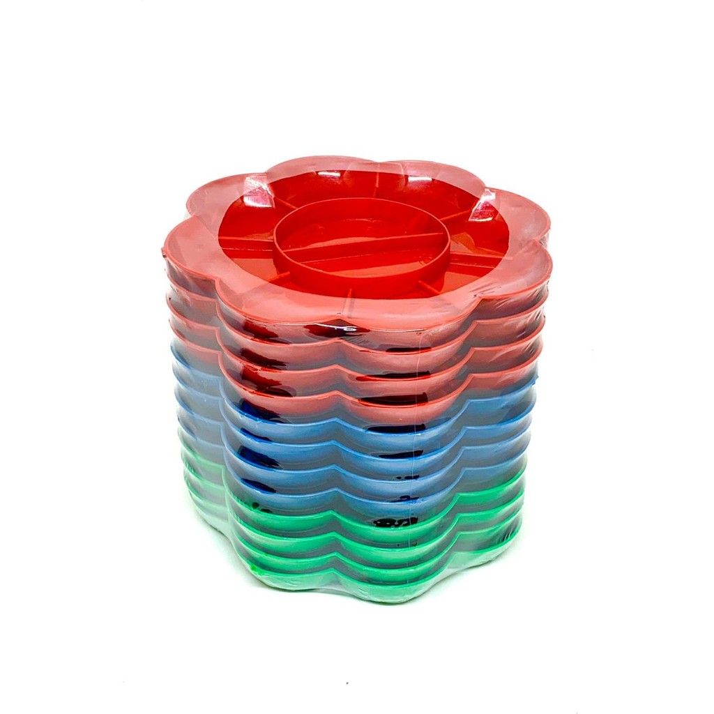 

palet cat murah, palet cat motif bunga, palet 1 pcs, palet cat air