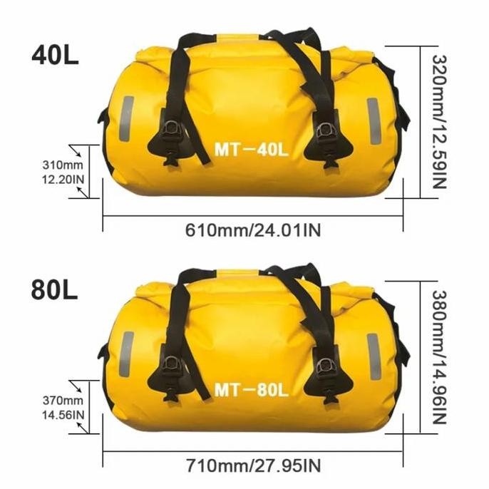 Tas motor sidebag tas touring wateroof besar