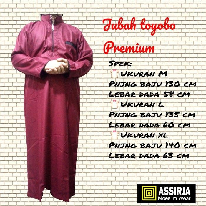 Jubah Pria Toyobo Panjang