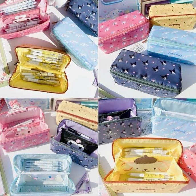 

Baru Kotak Pensil Kuromi Sanrio Lucu - Tempat Pensil Makeup Bag Kawaii Karakter