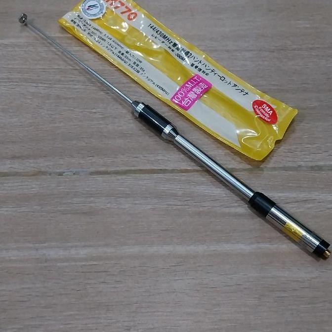 BARU ANTENA HT JARAK JAUH RH770 DUALBAND FEMALE UNTUK TEXAS TX2 TX3 TX5 SCOM FC9PRO KINNOTA UVK5 PLU