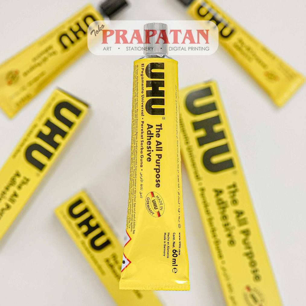 

Lem UHU Cair 60ml | All Purpose Adhesive | Lem Cair