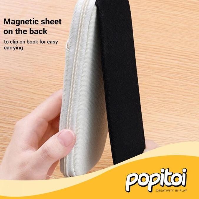 

Baru Kokuyo Clicase Retro Pencil Case - Kotak Pensil Clip On Original