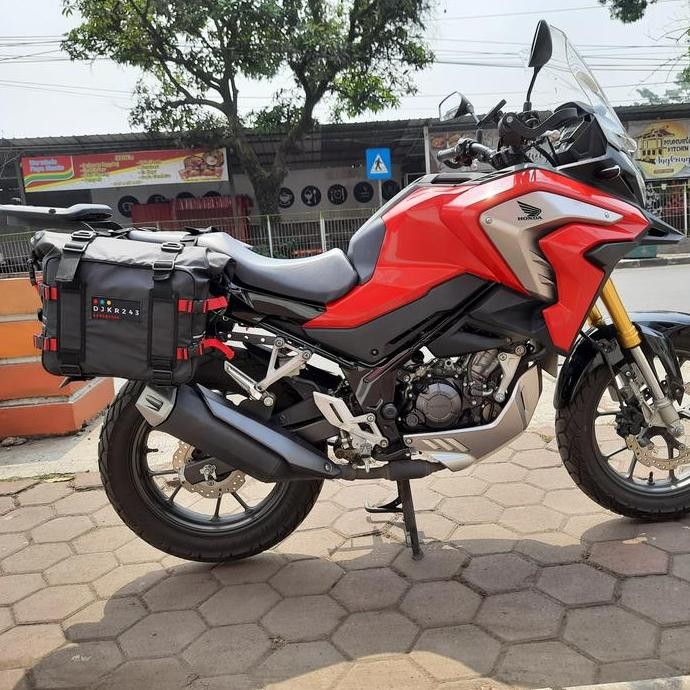 PROMO Paket Full Bracket + Side Bag Wateroof 20 liter CB150X CB150R