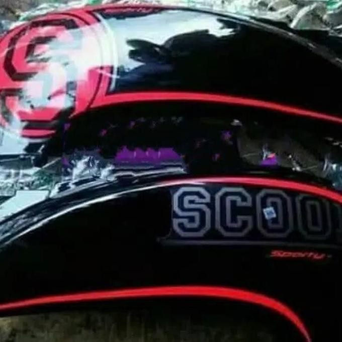 cover body samping scoopy fi 2013 s/d 2016