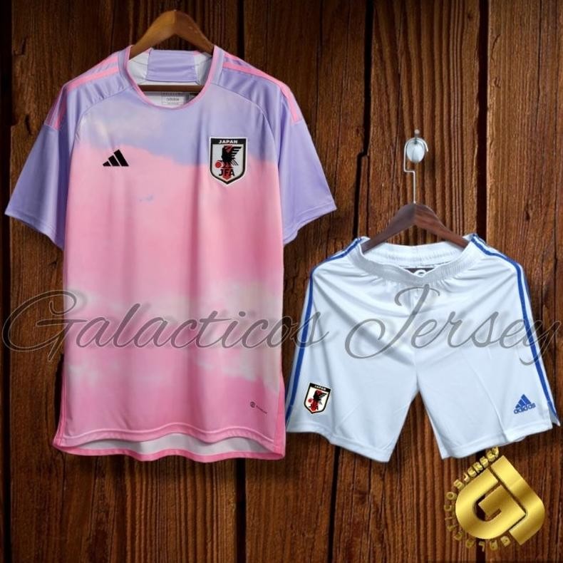 Promo Setelan Jersey Bola Jepang Special Pink New 2023 Grade Original