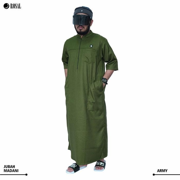 Rosal Jubah Pria | Gamis Pria, Jubah Madani Premium - Katun Madinah