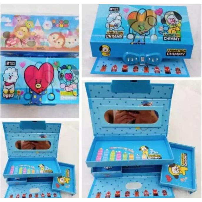 

Baru Kotak Pensil 3D Password Bb-3031 - Tempat Pensil Karakter Bertingkat Cewek Cowok