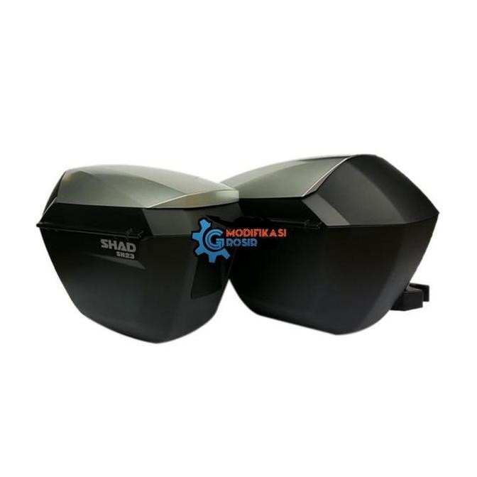 Box SHAD SH23 SH 23 ALUMUNIUM Side Box Motor SHAD SH 23 Box Samping