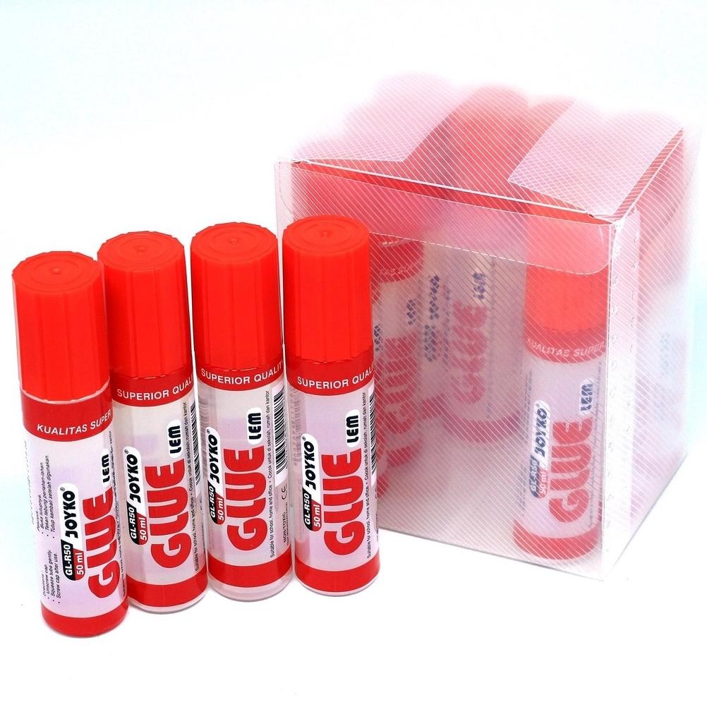 

Lem Cair Joyko 50ml [1 Pak 12 Pcs] / Lem kertas Cair / Glue water joyko GL-R50 50 ml (1 pack isi 12 pcs)