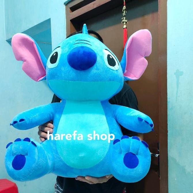 baru boneka stitch ukuran jumbo - boneka kartun disney imut