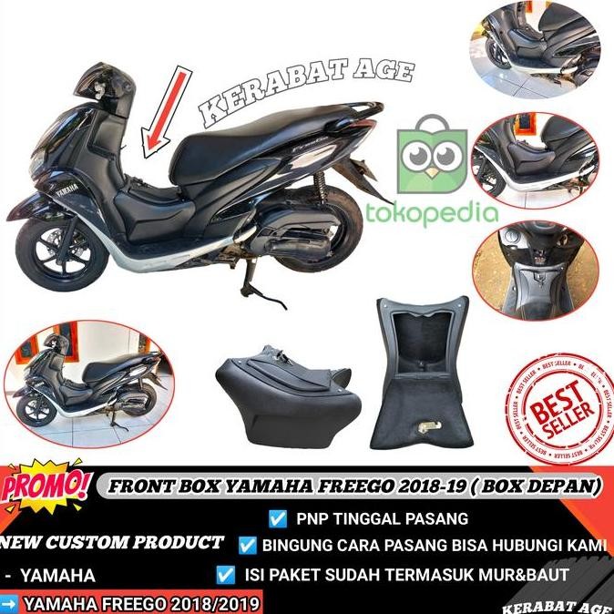 Box yamaha Freego Lama aksesoris bodi Bagasi depan tengah custom Motorcycle