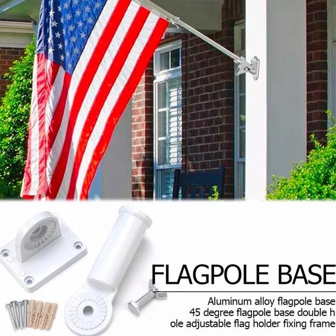 

Promo Holder/Pegangan Bisa Disesuaikan Bahan Baja untuk Tiang Bendera Stainless COD