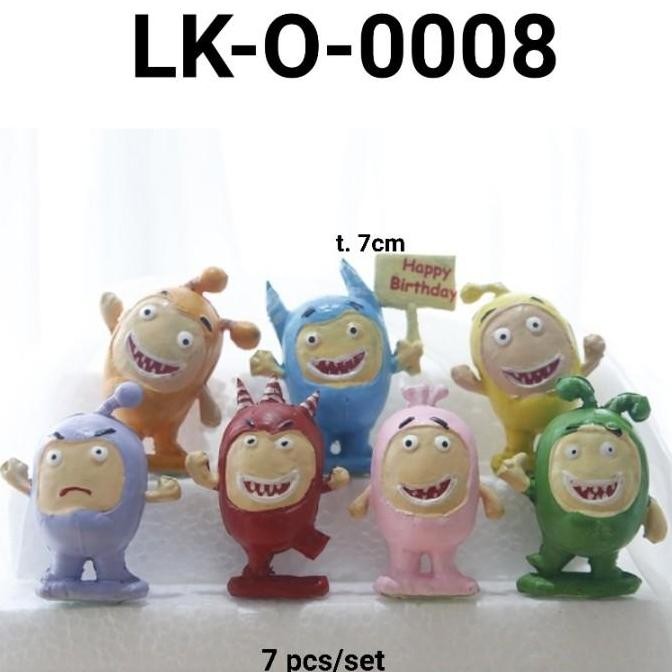 

Promo MP O8 - Hiasan Kue Figurin Oddbods COD