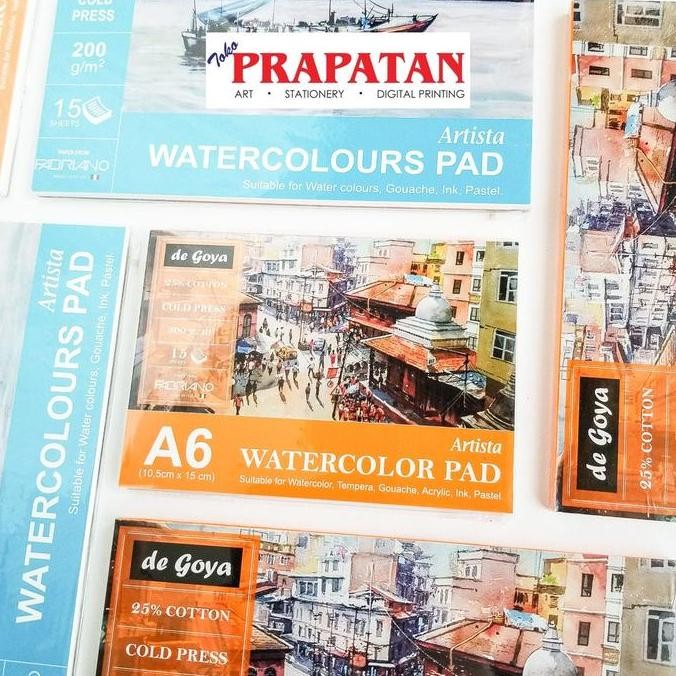 

Sale De Goya Watercolor Pad X Fabriano 200/300Gsm 15 Sheets
