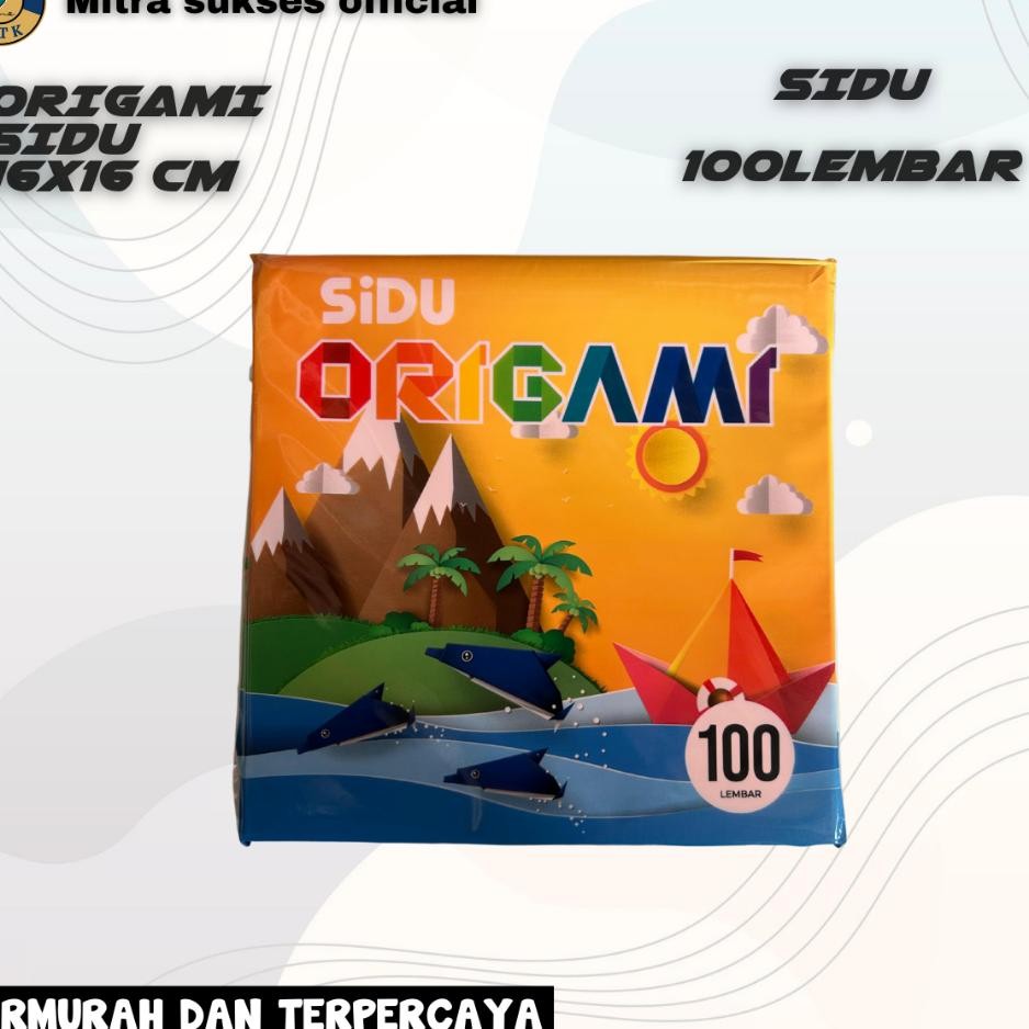

Sidu Kertas Gami R Kertas Lipat 100 Pcs Warna Berbagai Ukuran Stationery