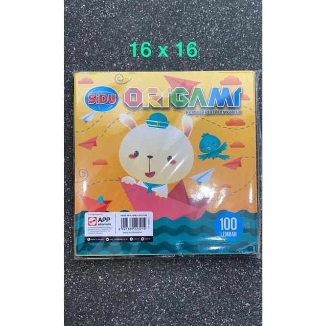 

Nat Kertas Lipat Kertas Gami 100 Lembar Besar Sidu