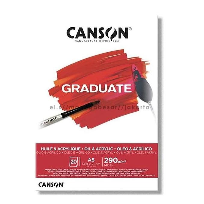 

Sale Canson Graduate For Oil And Acrylic A5