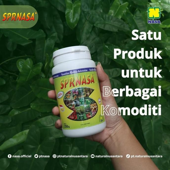 Produk Baru POP Supernasa 250gr - Pupuk Organik NASA Serbuk SPRK Booster Akar & Daun