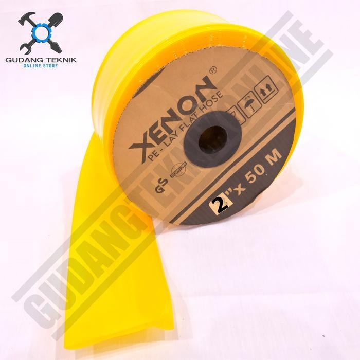 Selang Pe Plastik Irigasi Pompa Sawah 2" Xenon Selang Air Pe 2 Inch Original Dan Terpercaya