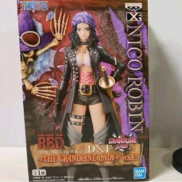 Banpresto Dxf Figure One Piece Film Red The Grandline Lady Vol.2 Nico Robin