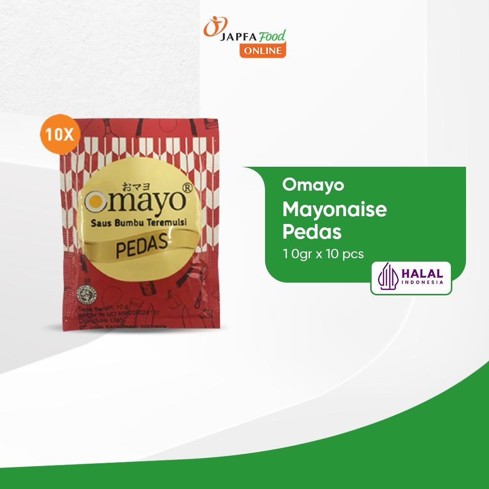 

Omayo Mayonaise Pedas [10 Sachet x 10gr]