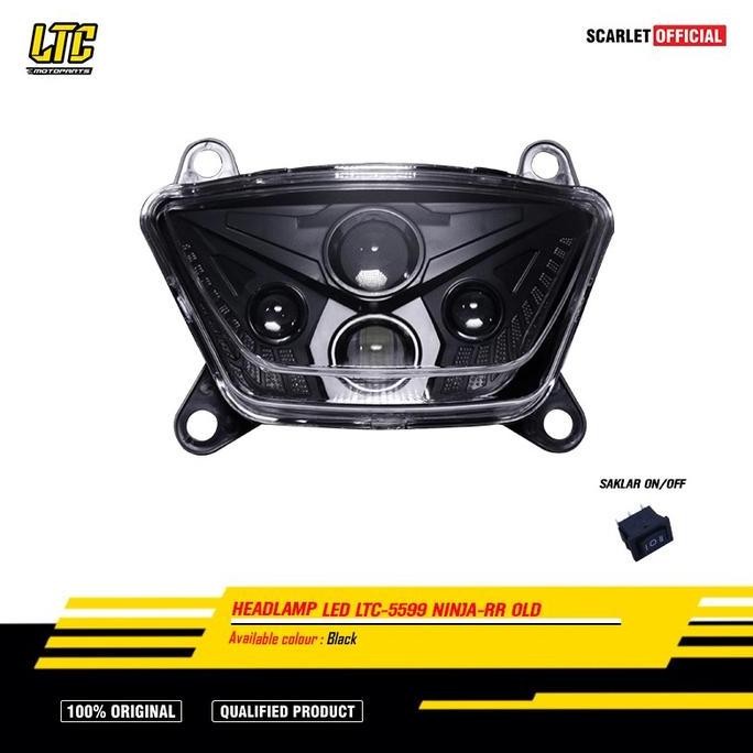 Produk Baru Headlamp Motor Ninja RR Old 5599 Model Daymaker - Lampu Depan LED LTC