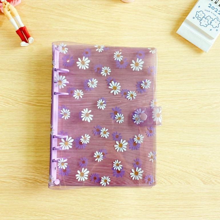 

Promo Binder A5 Daisy Transparan 6 Ring Binder Kuliah Binder Cover Binder Tabungan Binder Keuangan Ank-48