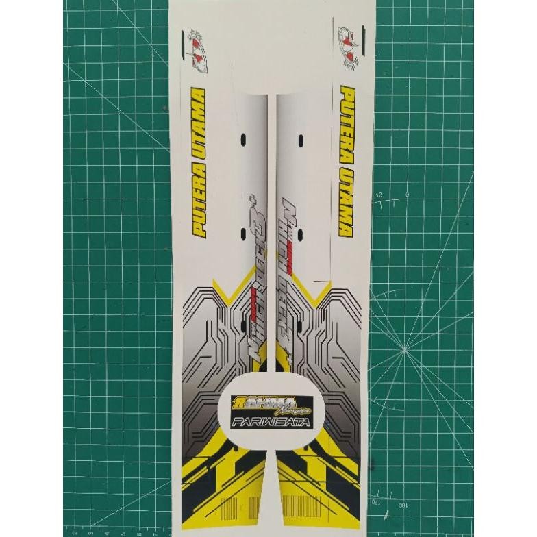 

Gjk-25 Stiker Livery Miniatur Bus Rkc Bahan Cromo