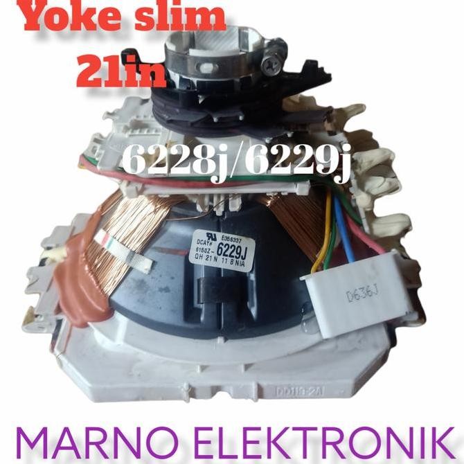 YOKE YUK SLIM 21 INCH 6228J 6229J 6228A DEFLEKSI SHARP POLYTRON DLL