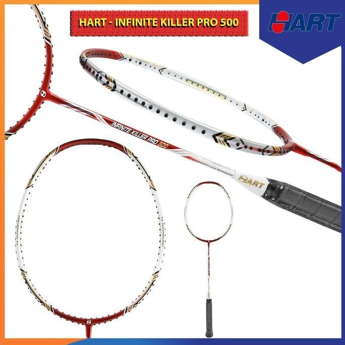 NEW HART INFINITE KILLER PRO 500 RAKET BADMINTON ORIGINAL