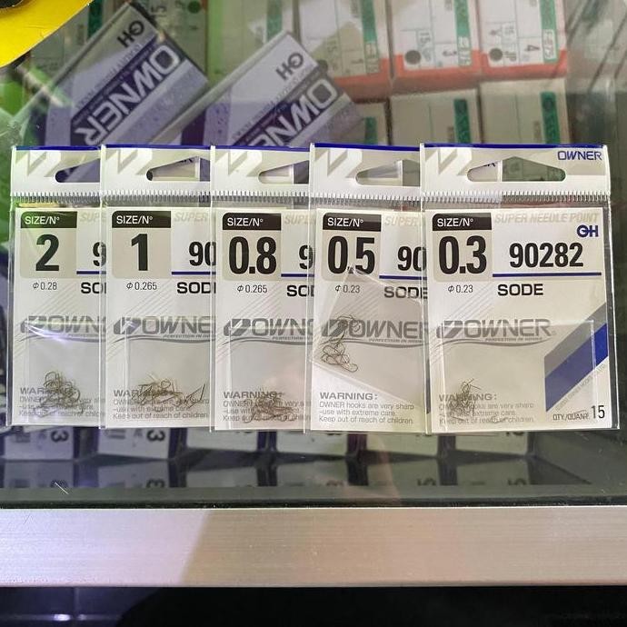 Mata Kail Pancing Owner Sode Tanpa Lubang Tajam Dan Berkualitas Made In Japan Mancing Ikan