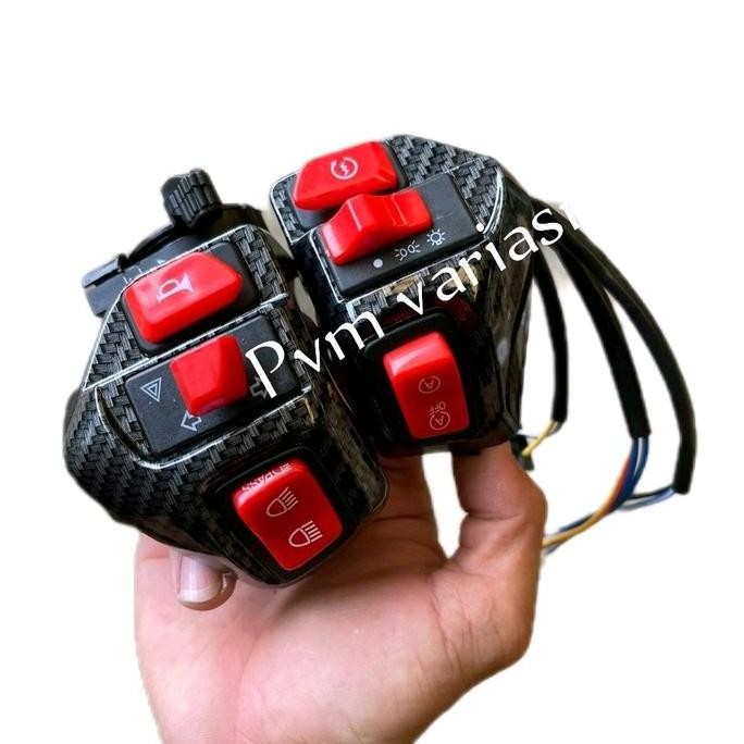 BARU SET SAKLAR VIETNAM KIRI KANAN + HAZARD MIO SOUL SPORTY M3 MX XEON MOTOR AKSESORIS